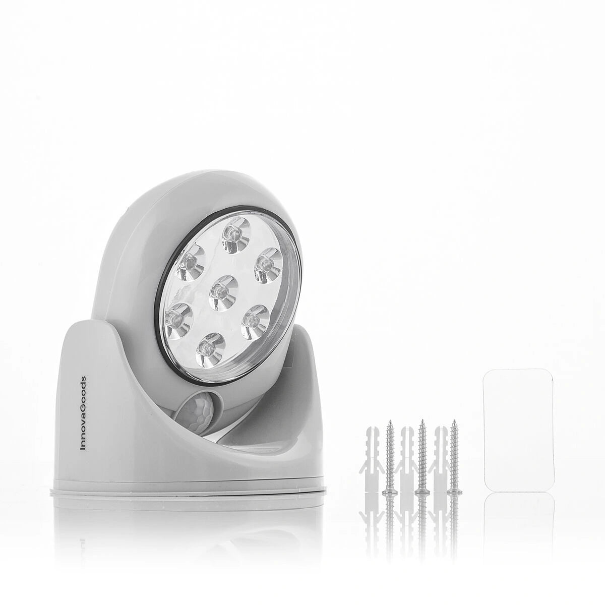 LED lys som kan monteres enten med skruer eller med sterk dobbeltsidig teip
