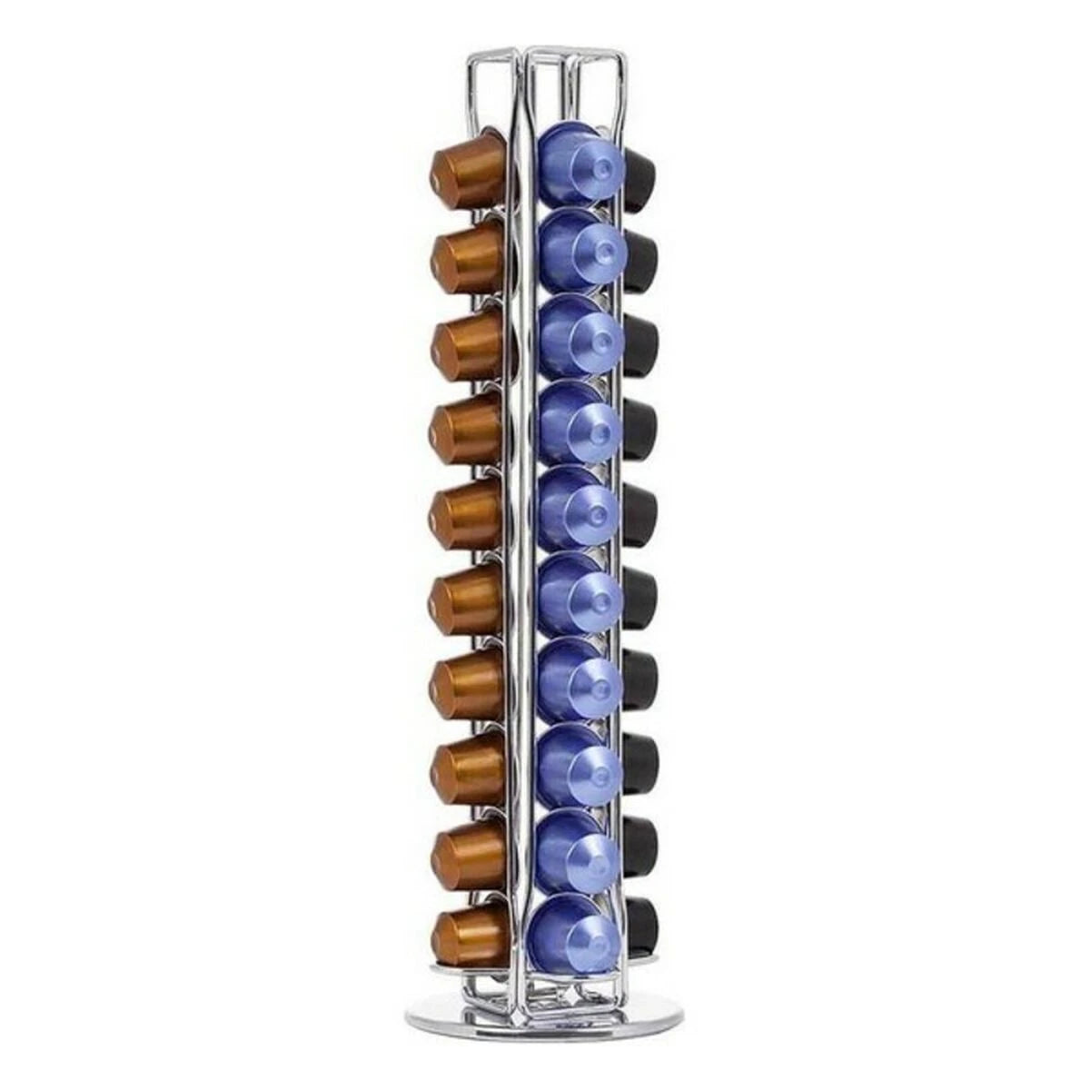 Roterende stativ for 40 Nespresso kaffekapsler