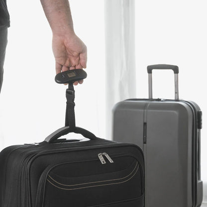 Enkel mulighet til å feste vekten til kofferten din